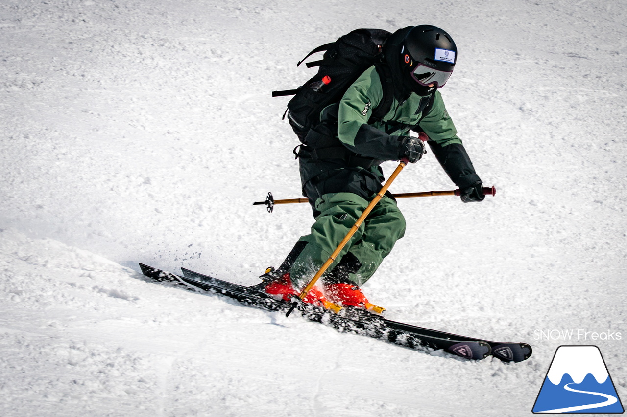 キロロリゾート｜[okaphoto]ことフォトグラファー・岡崎宜紀さんの撮影に密着。被写体となるのは...全日本スキー技術選ファイナリスト『原田侑駿 - Yuma Harada』(^^)/